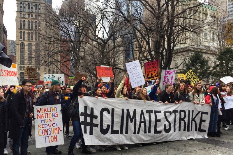 Climate Strike New York Dezember 2019