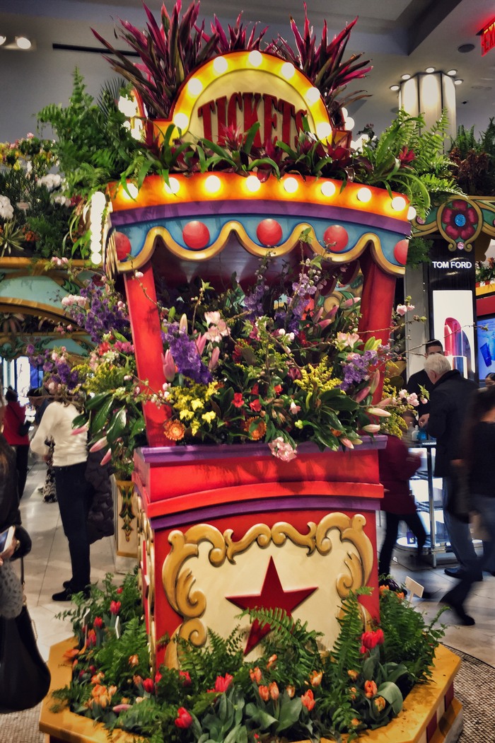 Blumenschau Macy's Flower Show 2017 New York