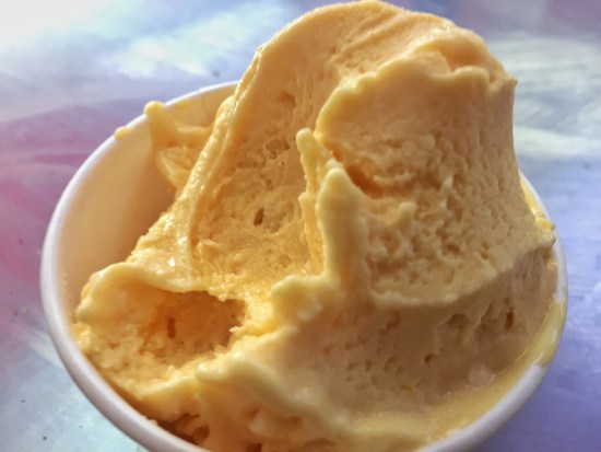 Sweet Potatoe Cheddar Ice Cream