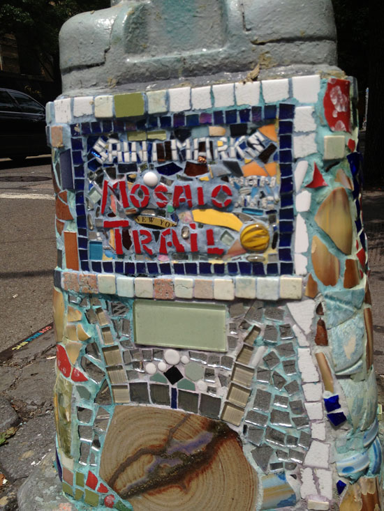 St Mark's Place Mosaic Trail