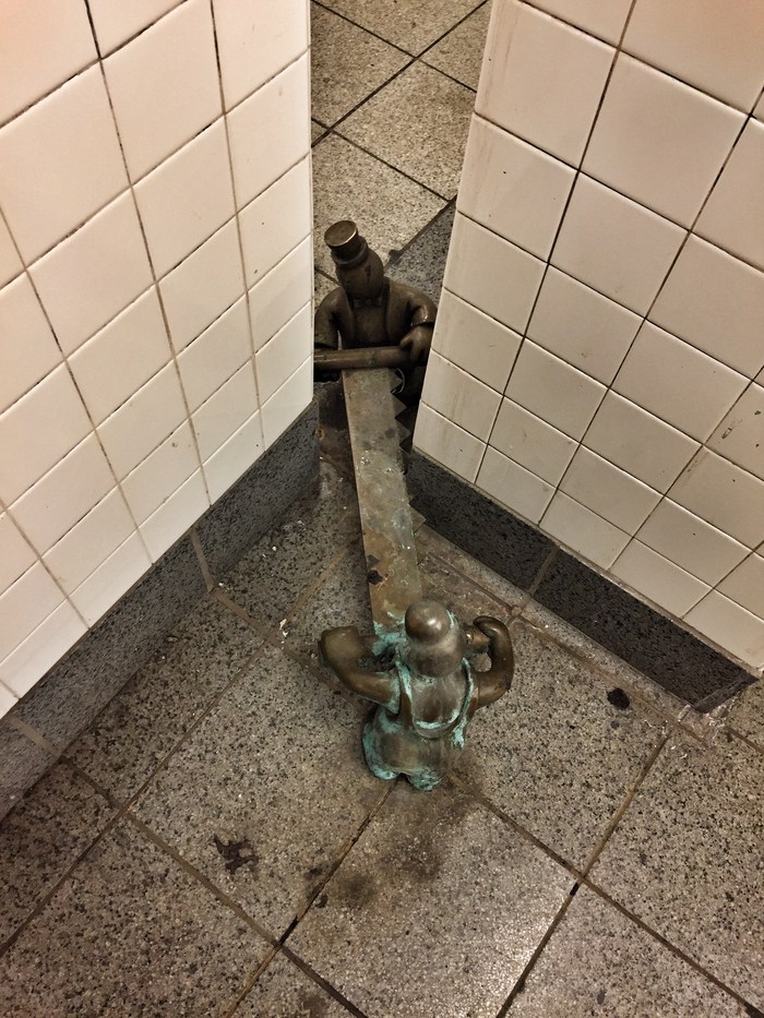 U-Bahn-Kunst Tom Otterness New York
