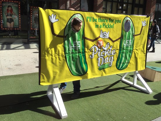 Pickle Day in New York - ein Festival für saure Gurken