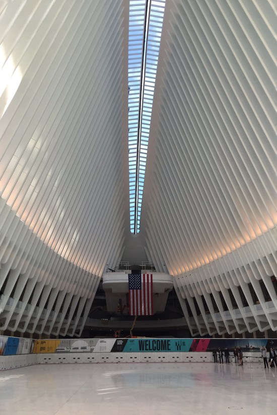 World Trade Center Hub Bahnhof New York